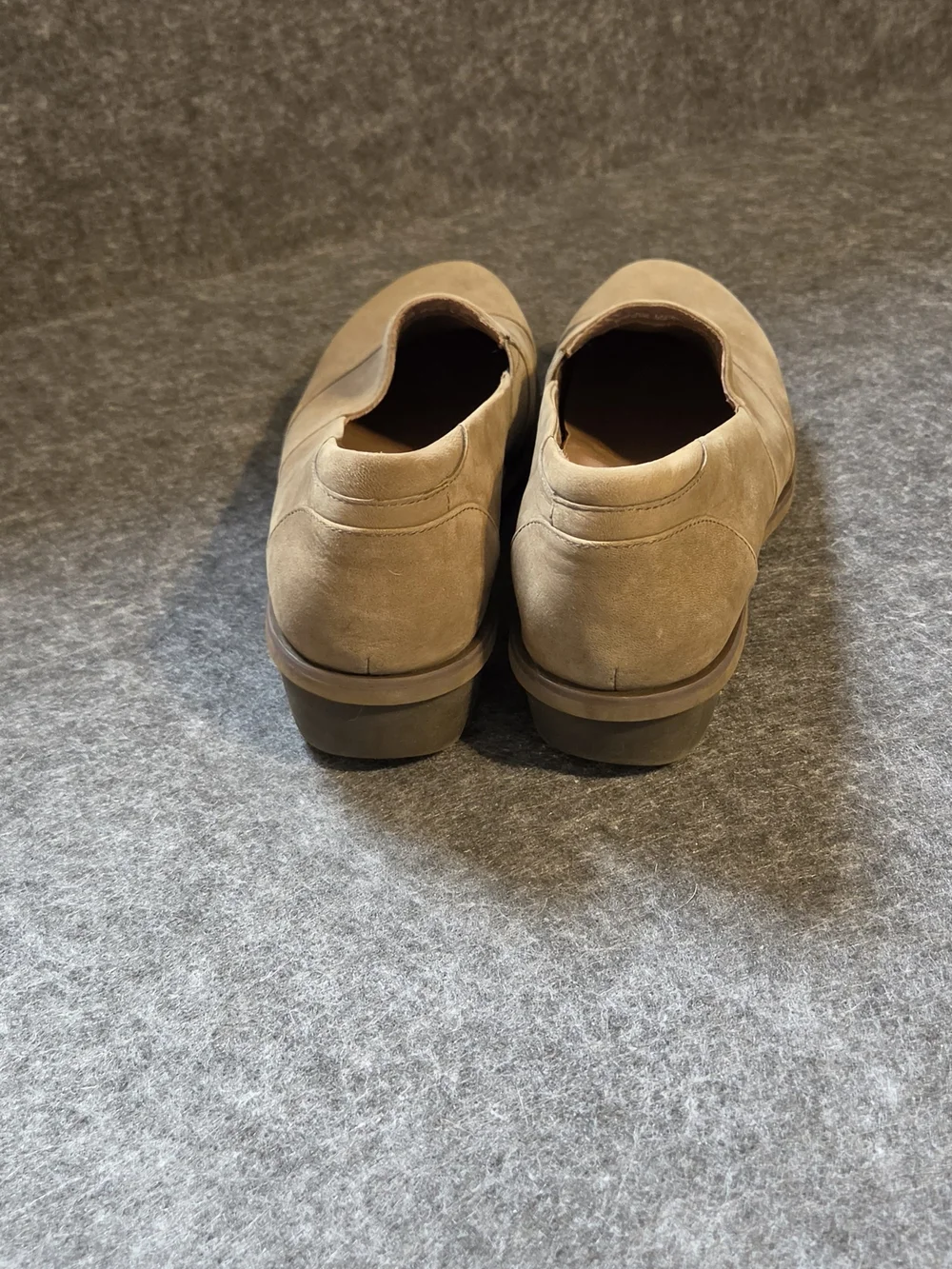 Dansko Julia Nubuck Slip-On Loafers in Tan Suede